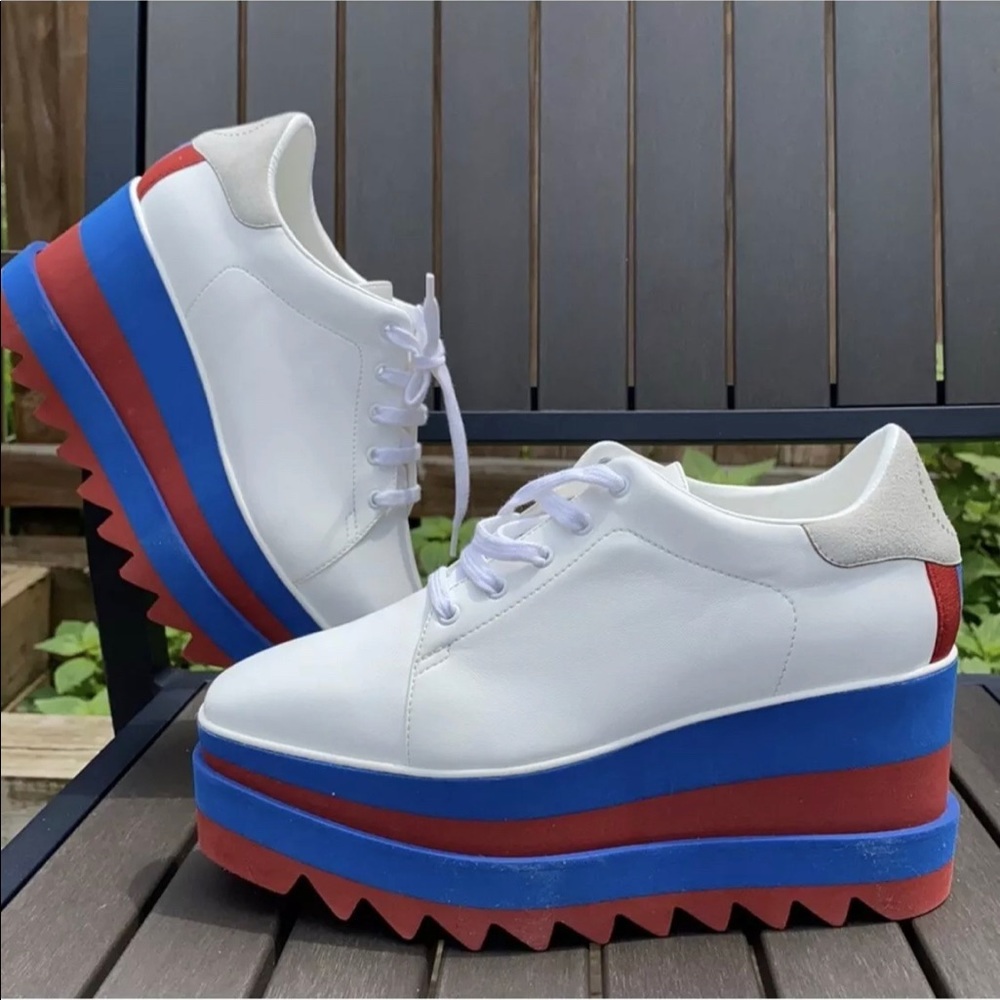 NWT platform Derby Stella McCartney sneakers. Fit like a size 5.